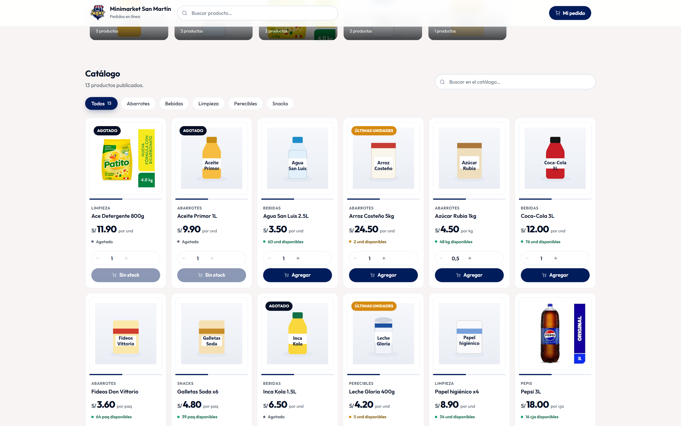 Su tienda web